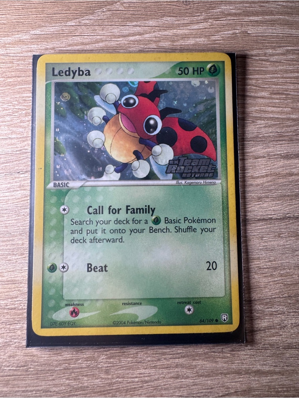 Ledyba #64/Pokemon Team Rocket Returns